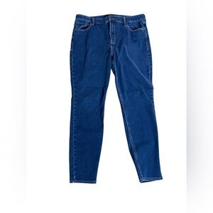 Old Navy Women’s‎ Super Skinny Rockstar Jeans 16 Medium Wash Denim High Rise